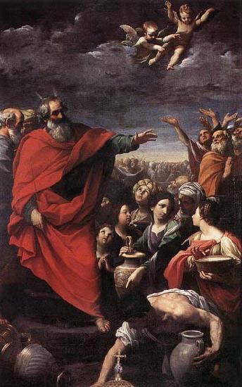 RENI, Guido The Gathering of the Manna oil painting picture